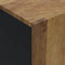 vidaXL - Dressoir - met - 4 - deuren - 60x33x75 - cm - massief - mangohout