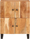 vidaXL - Dressoir - met - 4 - deuren - 60x33x75 - cm - massief - acaciahout