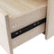 vidaXL - Dressoir - met - 4 - lades - 60x30,5x71 - cm - eikenkleur
