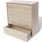 vidaXL - Dressoir - met - 4 - lades - 60x30,5x71 - cm - eikenkleur