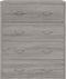 vidaXL - Dressoir - met - 4 - lades - 60x30,5x71 - cm - grijs - sonoma