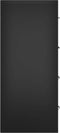 vidaXL - Dressoir - met - 4 - lades - 60x30,5x71 - cm - zwart