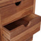 vidaXL - Dressoir - met - 5 - lades - 40x30x100 - cm - massief - teakhout