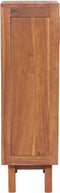 vidaXL - Dressoir - met - 5 - lades - 40x30x100 - cm - massief - teakhout