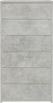 vidaXL - Dressoir - met - 6 - lades - 50x34x96 - cm - bewerkt - hout - betongrijs