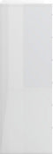 vidaXL - Dressoir - met - 6 - lades - 50x34x96 - cm - bewerkt - hout - hoogglans - wit