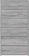 vidaXL - Dressoir - met - 6 - lades - 50x34x96 - cm - bewerkt - hout - grijs - sonoma