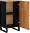 vidaXL - Dressoir - met - deur - 40x31x75 - cm - massief - acaciahout