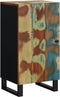 vidaXL - Dressoir - met - deur - 40x31x75 - cm - massief - gerecycled - hout