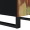 vidaXL - Dressoir - met - deur - 40x31x75 - cm - massief - gerecycled - hout