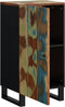 vidaXL - Dressoir - met - deur - 40x31x75 - cm - massief - gerecycled - hout