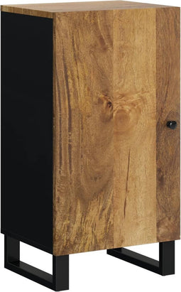 vidaXL - Dressoir - met - deur - 40x31x75 - cm - massief - mangohout