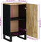 vidaXL - Dressoir - met - deur - 40x31x75 - cm - massief - mangohout