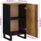 vidaXL - Dressoir - met - deur - 40x31x75 - cm - massief - mangohout