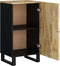 vidaXL - Dressoir - met - deur - 40x31x75 - cm - massief - mangohout