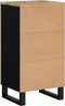vidaXL - Dressoir - met - deur - 40x31x75 - cm - massief - mangohout