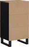vidaXL - Dressoir - met - deur - 40x31x75 - cm - massief - mangohout