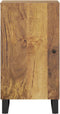 vidaXL - Dressoir - met - deur - 40x31x75 - cm - massief - mangohout