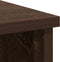 vidaXL - Dressoir - met - lade - 101x35x76 - cm - spaanplaat - bruin - eikenkleurig