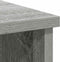 vidaXL - Dressoir - met - lade - 101x35x76 - cm - spaanplaat - grijs - Sonoma