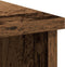 vidaXL - Dressoir - met - lade - 101x35x76 - cm - spaanplaat - oud - hout