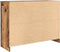 vidaXL - Dressoir - met - lade - 101x35x76 - cm - spaanplaat - oud - hout