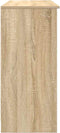 vidaXL - Dressoir - met - lade - 101x35x76 - cm - spaanplaat - sonoma - eikenkleurig