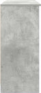 vidaXL - Dressoir - met - lade - 101x35x76 - cm - spaanplaat - betongrijs