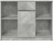 vidaXL - Dressoir - met - lade - 101x35x76 - cm - spaanplaat - betongrijs