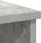 vidaXL - Dressoir - met - lade - 101x35x76 - cm - spaanplaat - betongrijs