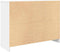 vidaXL - Dressoir - met - lade - 101x35x76 - cm - spaanplaat - wit