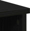 vidaXL - Dressoir - met - lade - 101x35x76 - cm - spaanplaat - zwart - eikenkleurig