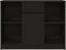 vidaXL - Dressoir - met - lade - 101x35x76 - cm - spaanplaat - zwart - eikenkleurig
