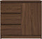 vidaXL - Dressoir - met - lade - 71x35x65 - cm - spaanplaat - bruin - eikenkleurig