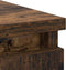 vidaXL - Dressoir - met - lade - 71x35x65 - cm - spaanplaat - gerookt - eikenkleurig