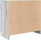 vidaXL - Dressoir - met - lade - 71x35x65 - cm - spaanplaat - grijs - Sonoma