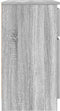 vidaXL - Dressoir - met - lade - 71x35x65 - cm - spaanplaat - grijs - Sonoma