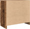 vidaXL - Dressoir - met - lade - 71x35x65 - cm - spaanplaat - oud - hout