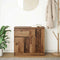 vidaXL - Dressoir - met - lade - 71x35x65 - cm - spaanplaat - oud - hout