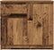 vidaXL - Dressoir - met - lade - 71x35x65 - cm - spaanplaat - oud - hout