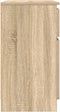 vidaXL - Dressoir - met - lade - 71x35x65 - cm - spaanplaat - sonoma - eikenkleurig
