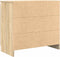 vidaXL - Dressoir - met - lade - 71x35x65 - cm - spaanplaat - sonoma - eikenkleurig