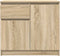 vidaXL - Dressoir - met - lade - 71x35x65 - cm - spaanplaat - sonoma - eikenkleurig