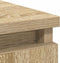 vidaXL - Dressoir - met - lade - 71x35x65 - cm - spaanplaat - sonoma - eikenkleurig