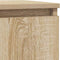 vidaXL - Dressoir - met - lade - 71x35x65 - cm - spaanplaat - sonoma - eikenkleurig