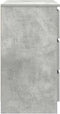 vidaXL - Dressoir - met - lade - 71x35x65 - cm - spaanplaat - betongrijs