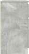 vidaXL - Dressoir - met - lade - 71x35x65 - cm - spaanplaat - betongrijs