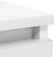 vidaXL - Dressoir - met - lade - 71x35x65 - cm - spaanplaat - wit