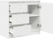 vidaXL - Dressoir - met - lade - 71x35x65 - cm - spaanplaat - wit