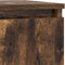 vidaXL - Dressoir - met - lade - 71x35x84 - cm - spaanplaat - gerookt - eikenkleurig